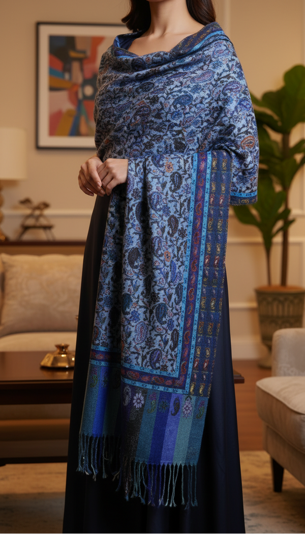 Navy Winter Stole PN5289