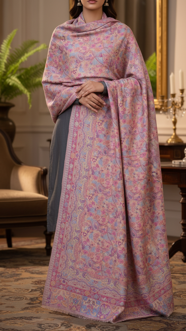 Pink Winter Stole PN5321