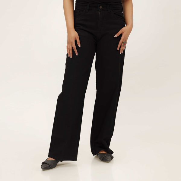 Black Denim Pant PP5015