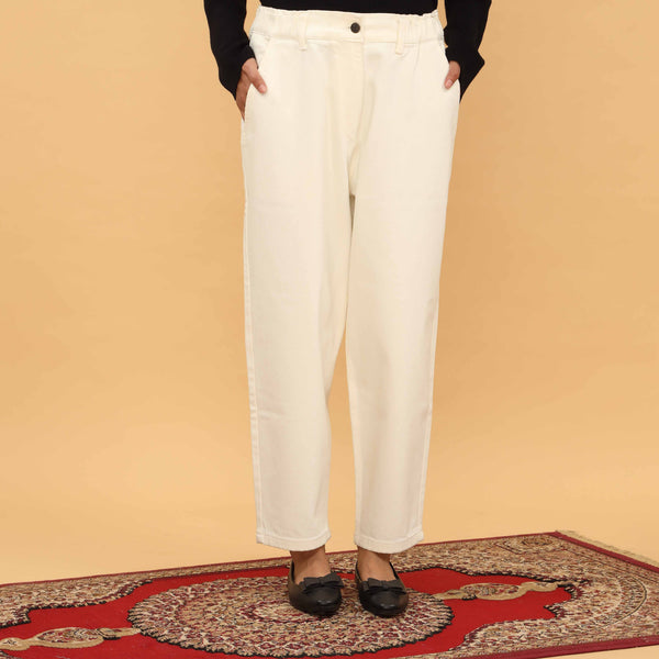White Denim Pant PP5021