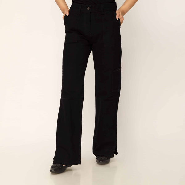 Black Denim Pant PP5031