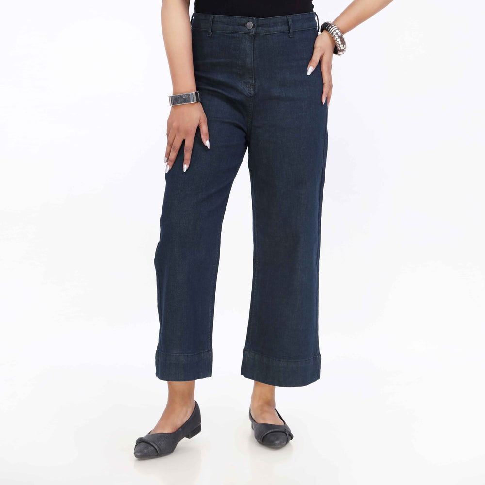 Green Relax Fit Denim Pant PP5045