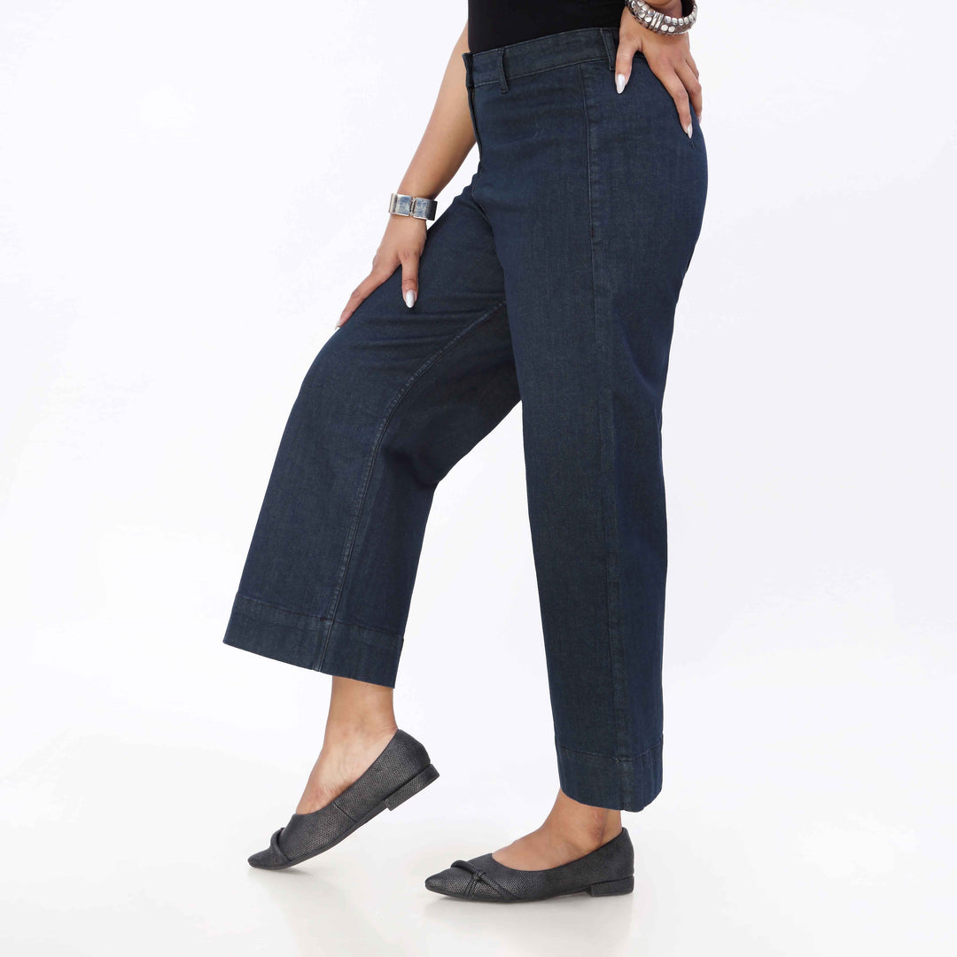 Green Relax Fit Denim Pant PP5045