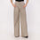 Beige Relax Fit Twill Pant