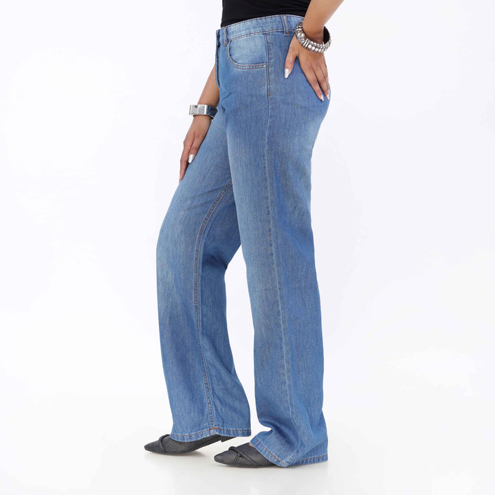 Blue Relax Fit Denim Pant PP5054