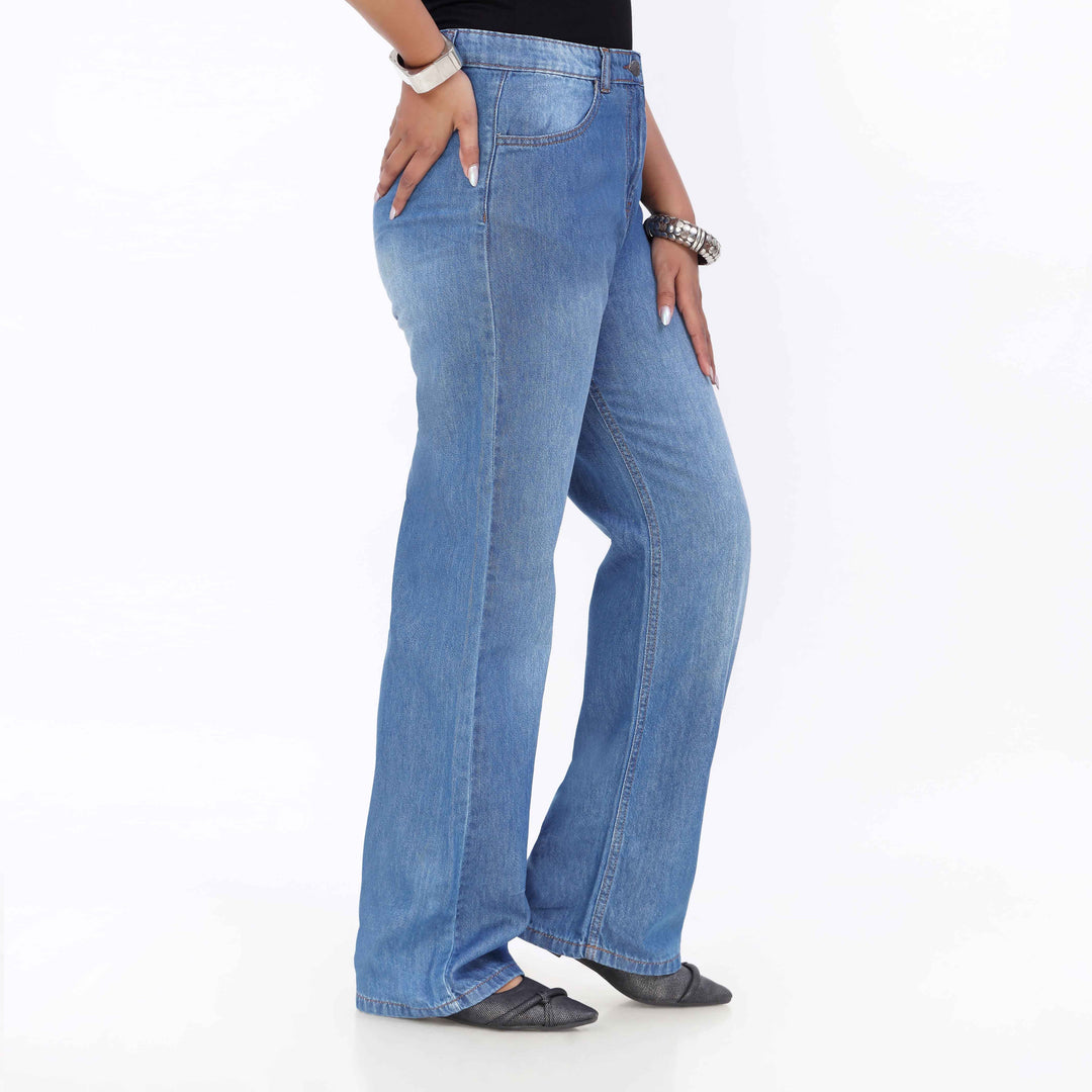 Blue Relax Fit Denim Pant PP5054