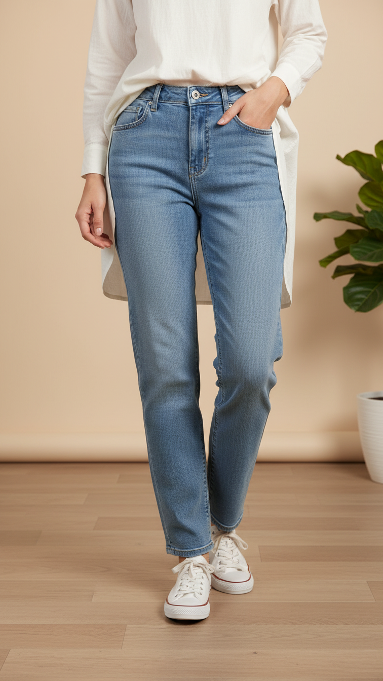 Sky Blue Denim Pant PP6004