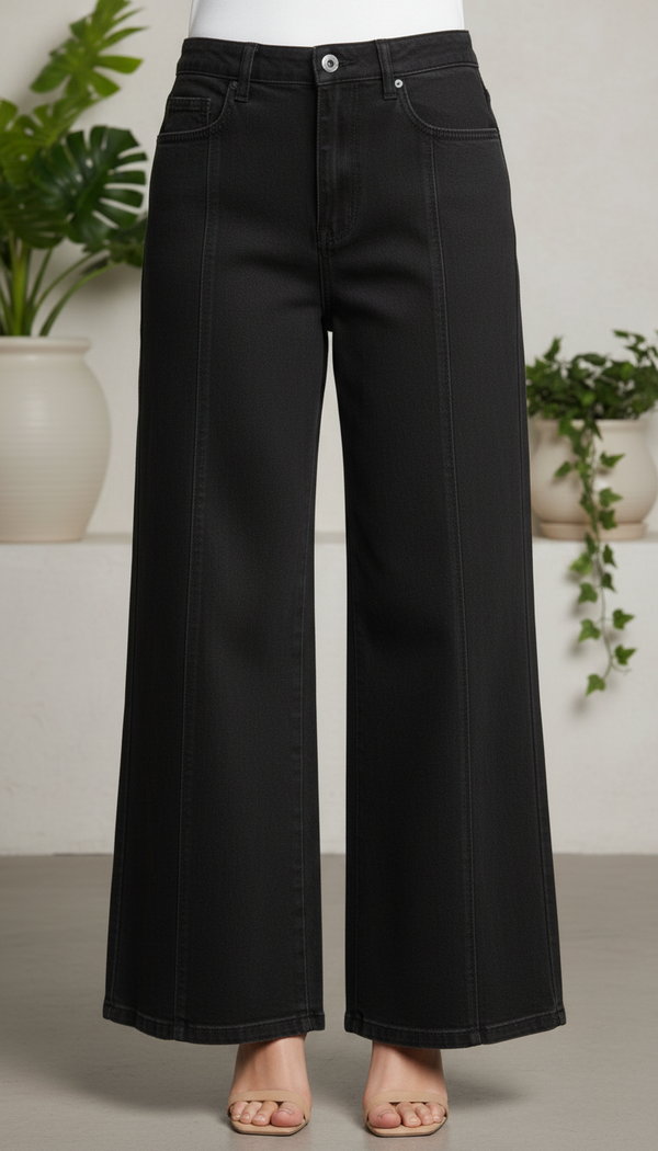 Black Denim Pant PP6014