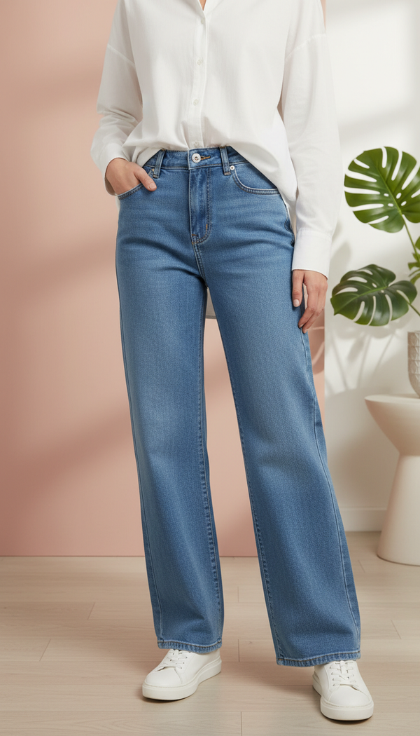 Sky Blue Denim Pant PP6033