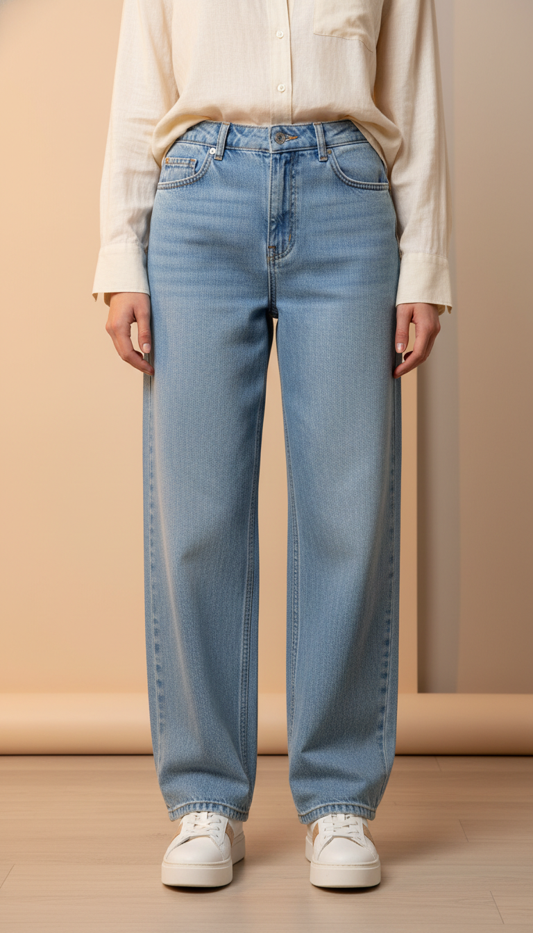 Sky Blue Denim Pant PP6040