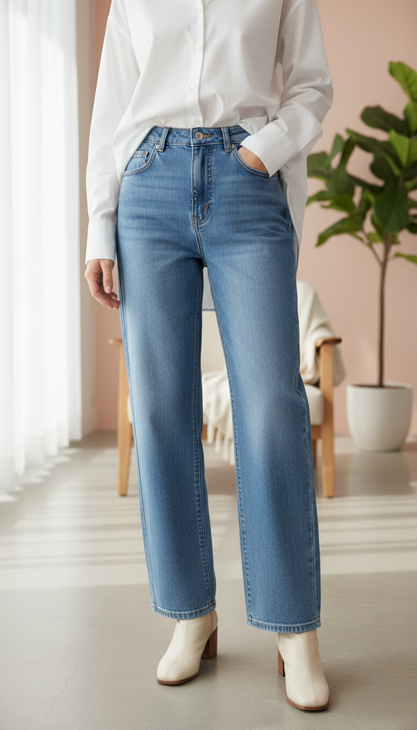 Sky Blue Denim Pant PP6043