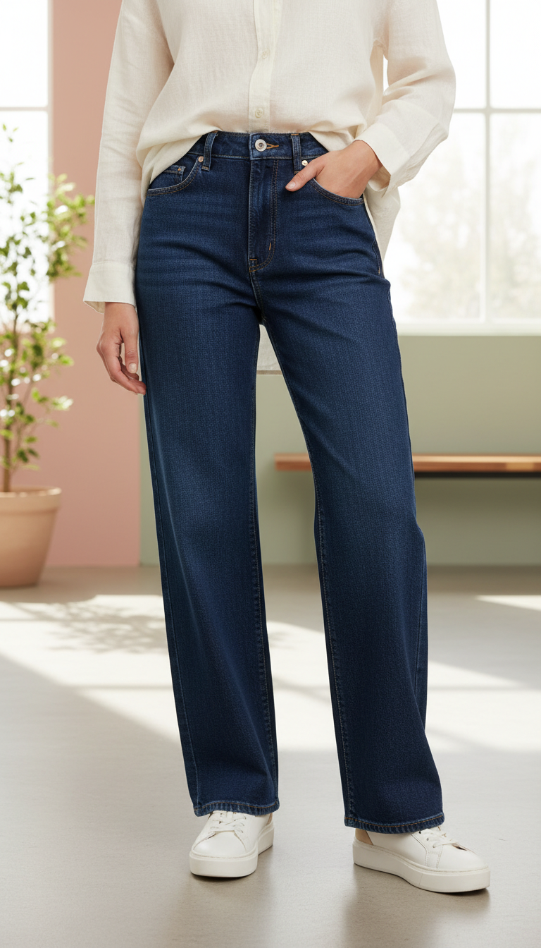 Blue Denim Pant PP6044