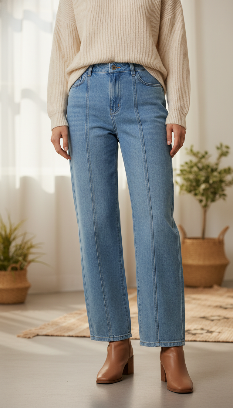 Sky Blue Denim Pant PP6051