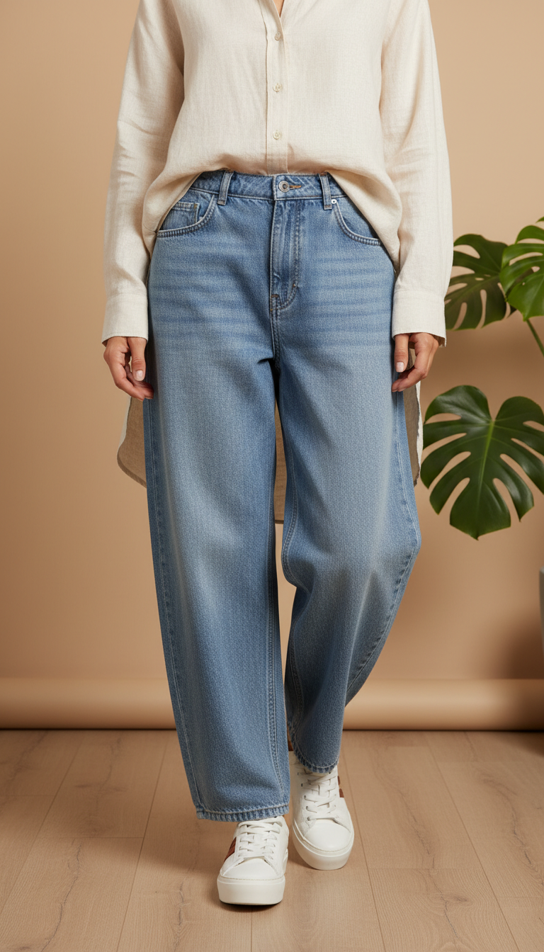 Black Denim Pant PP6071