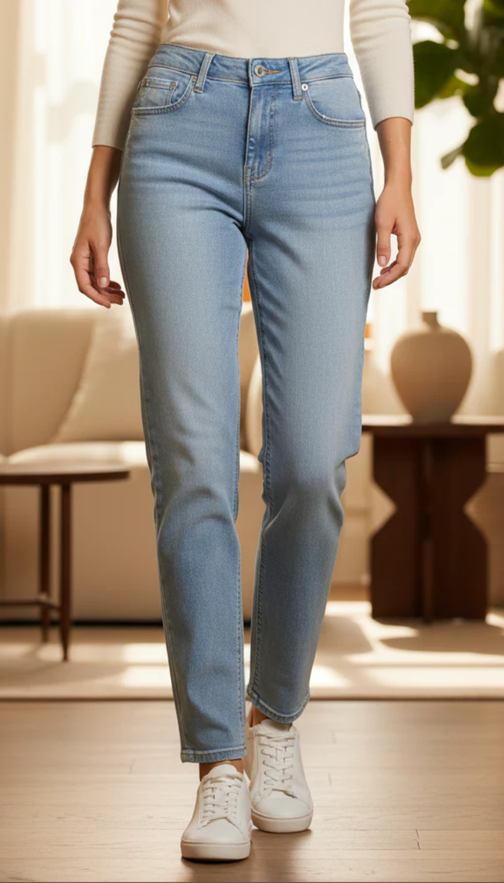 Sky Blue Denim Pant PP6084