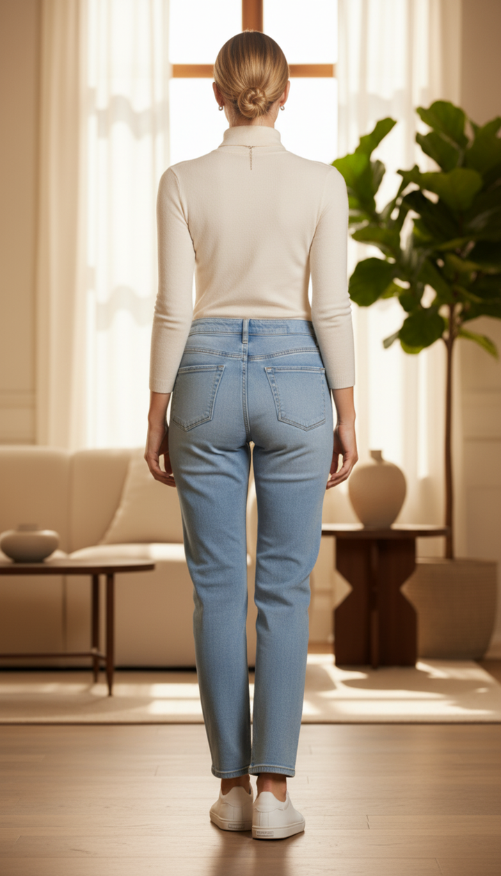 Sky Blue Denim Pant PP6084