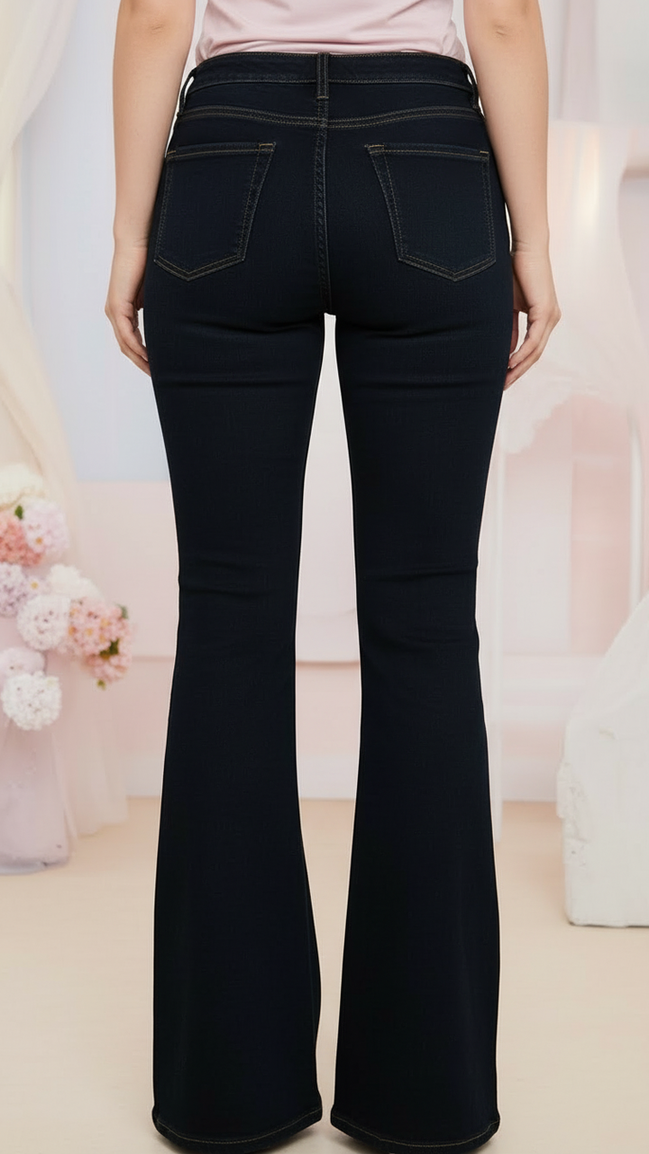 Black Denim Pant PP6087