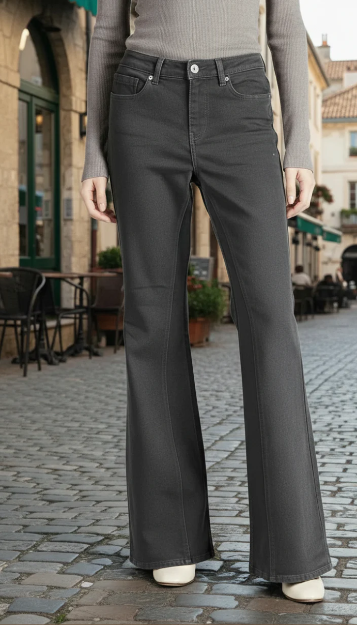 Brown Denim Pant PP6089