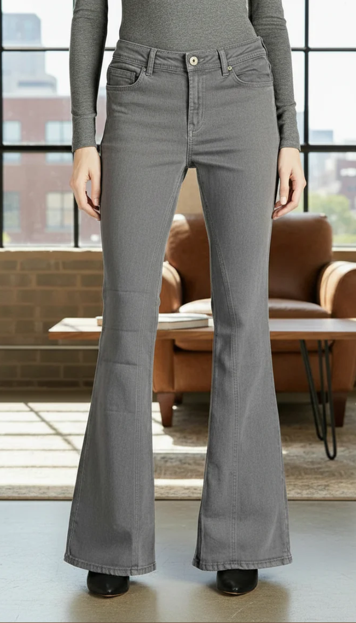 Brown Denim Pant PP6091