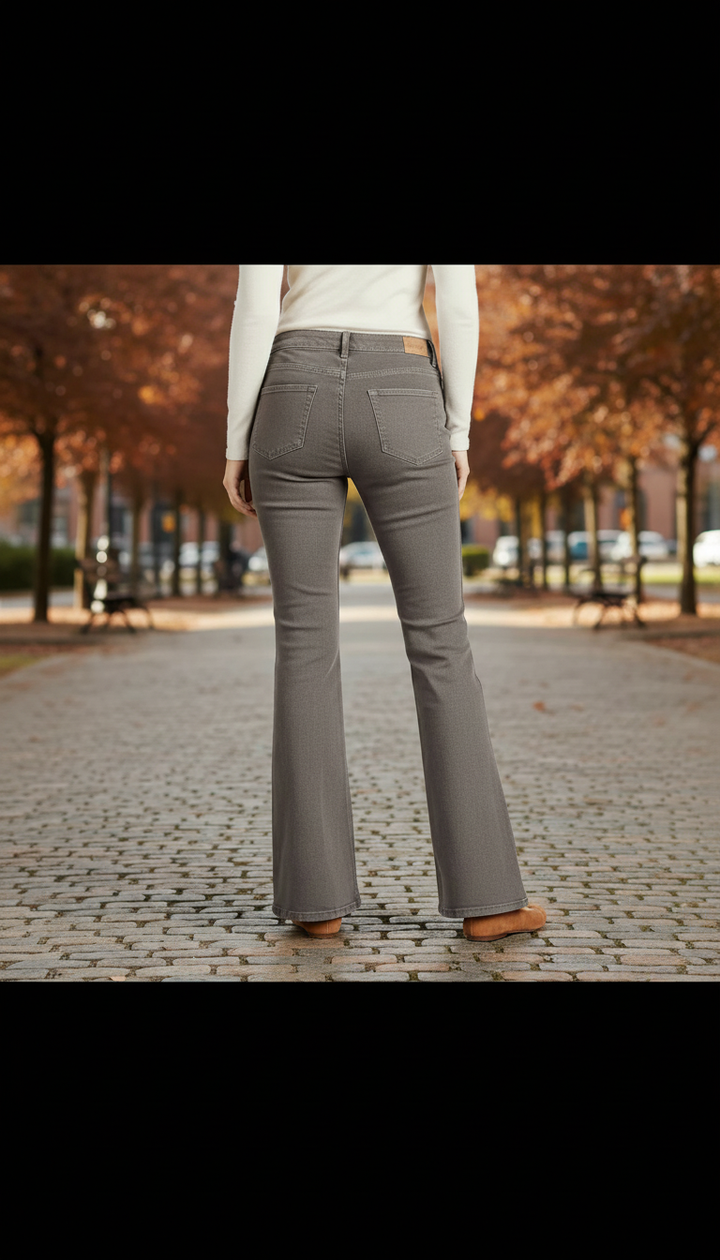 Brown Denim Pant PP6092