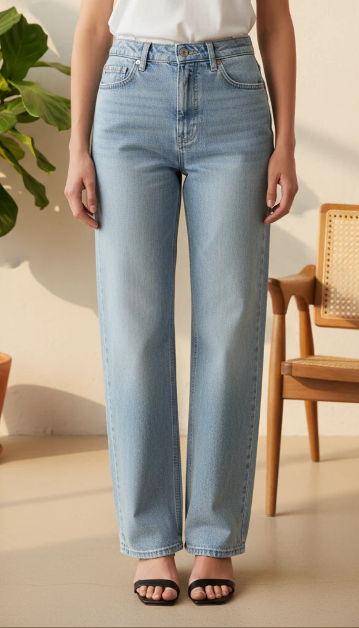 Grey Denim Pant PP6096