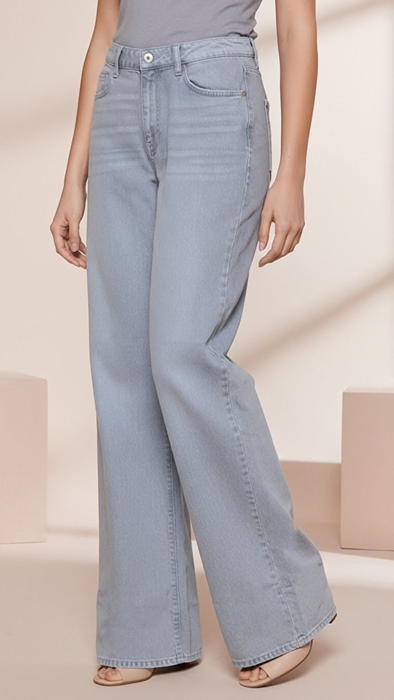 Grey Denim Pant PP6096