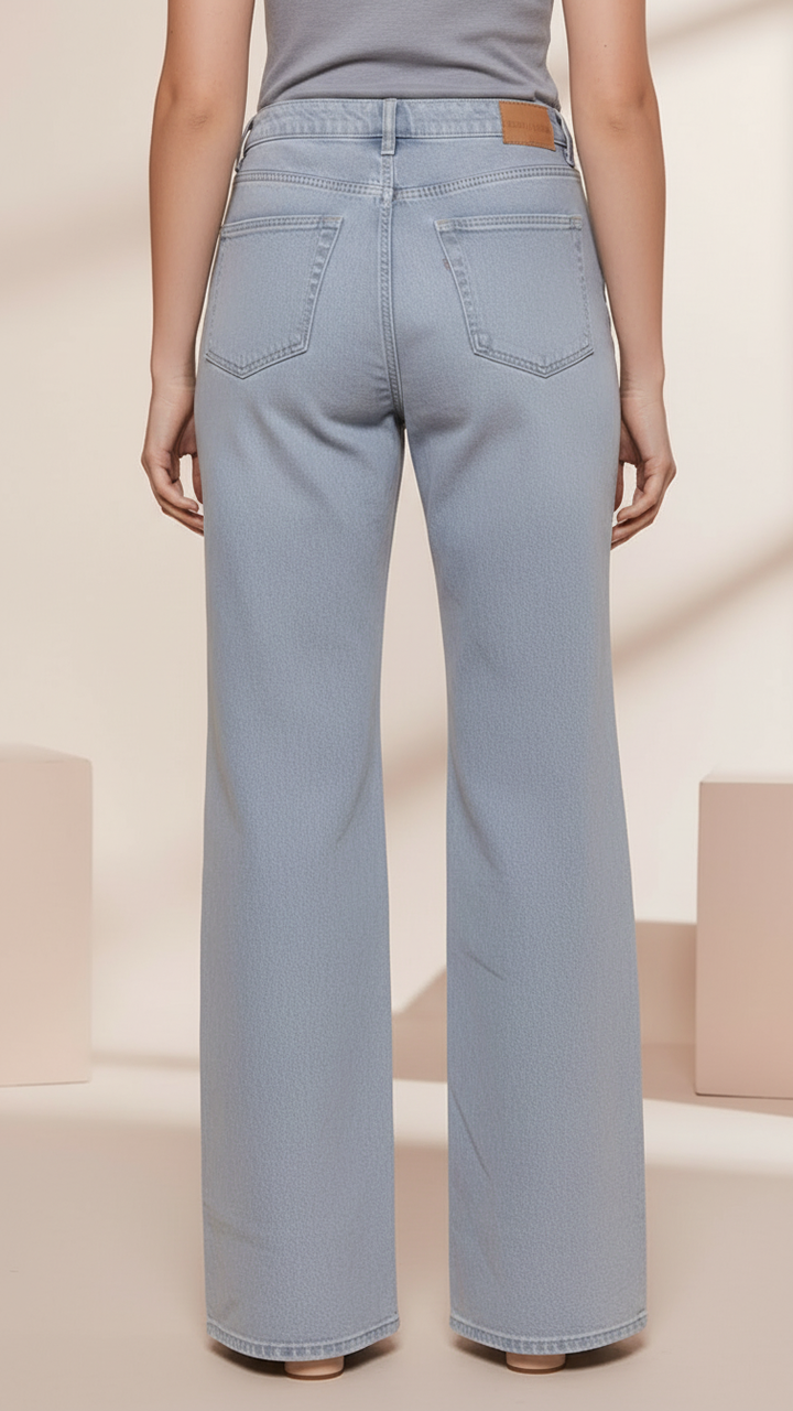 Grey Denim Pant PP6096