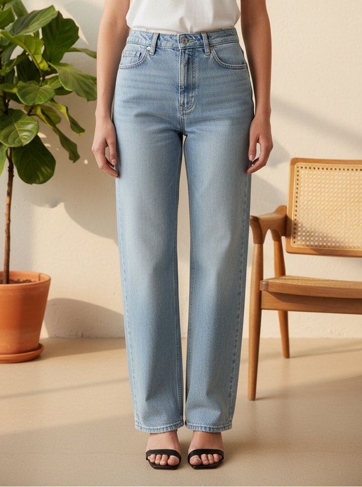 Grey Denim Pant PP6096