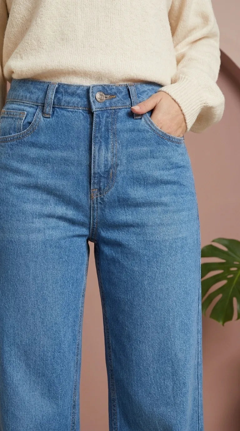Sky Blue Denim Pant PP618590
