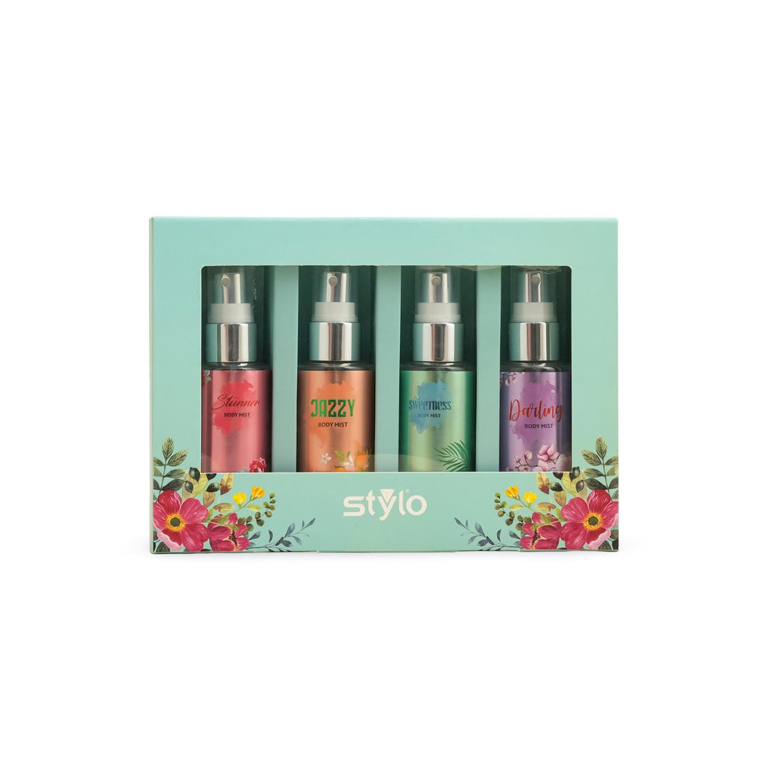 Pack of Four Body Mists For Women PR2048
