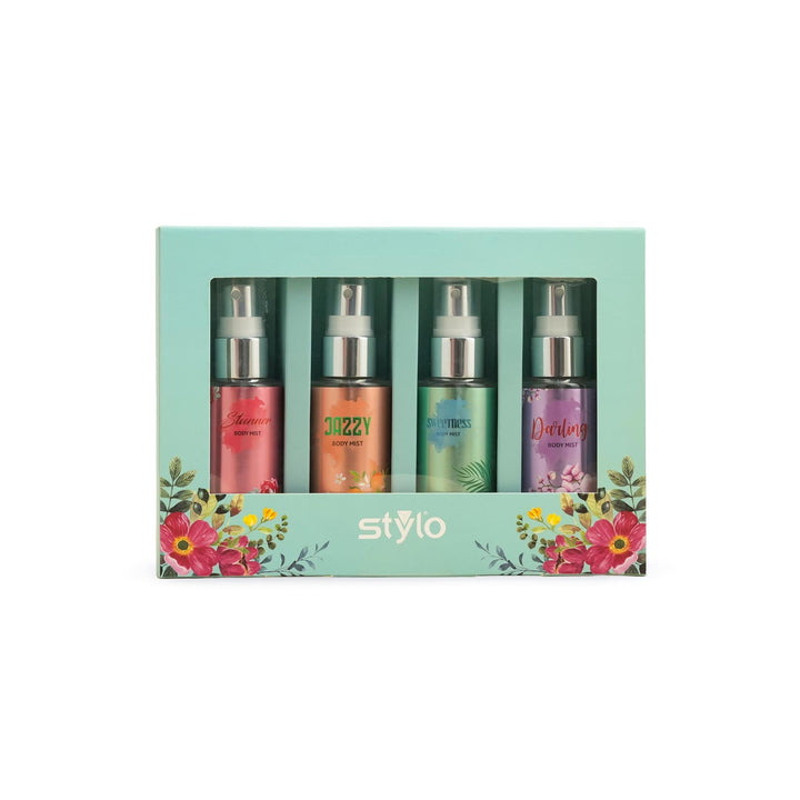 Pack of Four Body Mists For Women PR2048