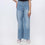Sky Blue Seamless Flapper Denim Pant PS1540