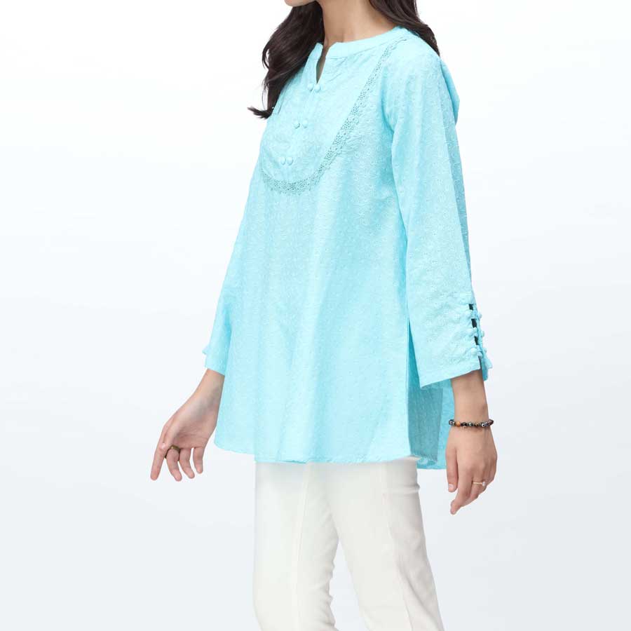 1PC- Embroidered Chikankari Top PS4073