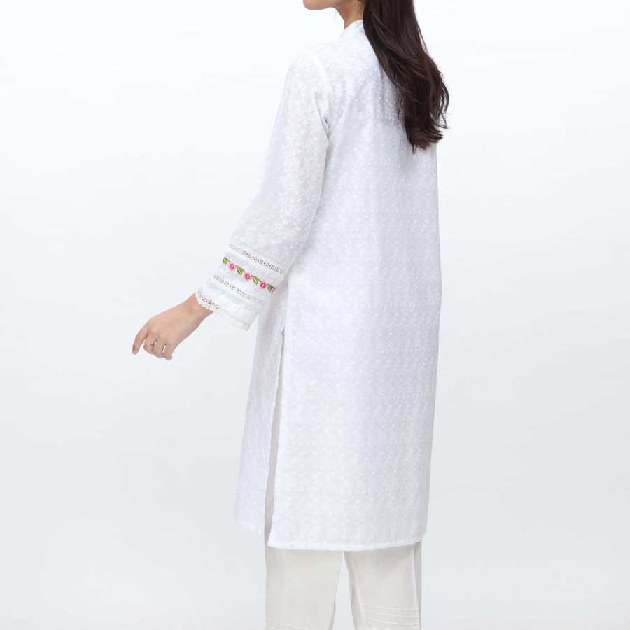 1PC- Embroidered Chikankari Shirt PS4079