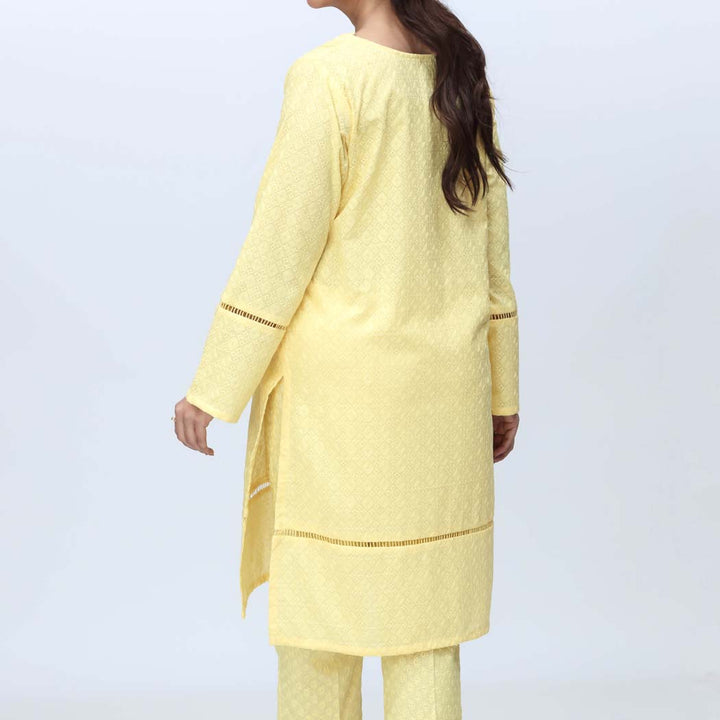 1PC-Embroidered Chicken Kari Shirt PS4170