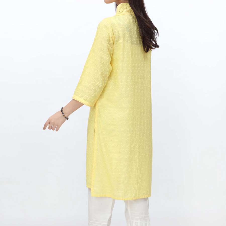 1PC- Embroidered Chikankari Shirt PS4172