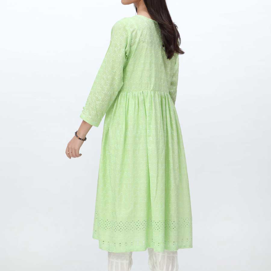 1PC- Embroidered Chikankari Shirt PS4174