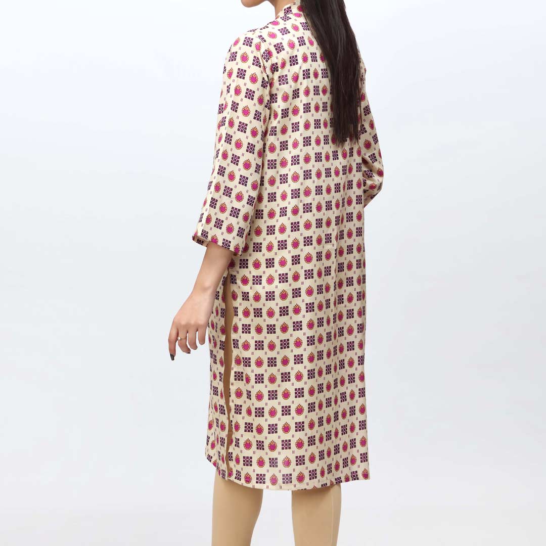 1PC-Unstitched Digital Printed Lawn Shirt PS4633