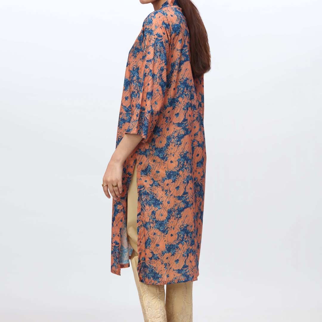 1PC-Unstitched Digital Printed Lawn Shirt PS4634