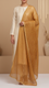 Mustard Printed Chiffon Dupatta PS4707