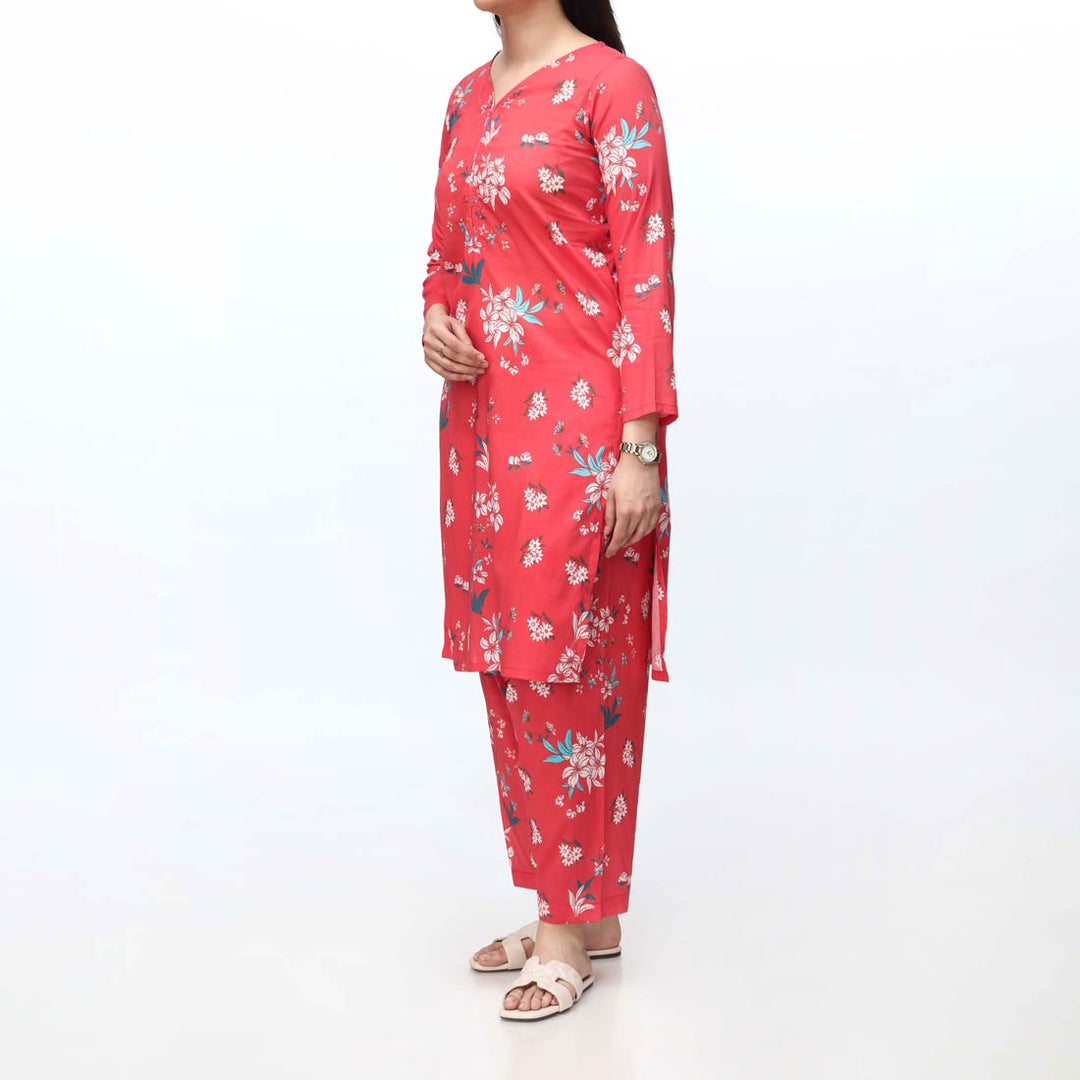 2PC - Unstitched Digital Printed Lawn Suit PS4830