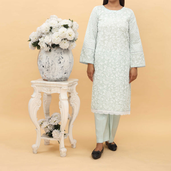 2PC-  Printed Cambric Cord Set PS5043