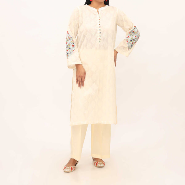 1PC- Puff Printed Lawn Shirt PS5078