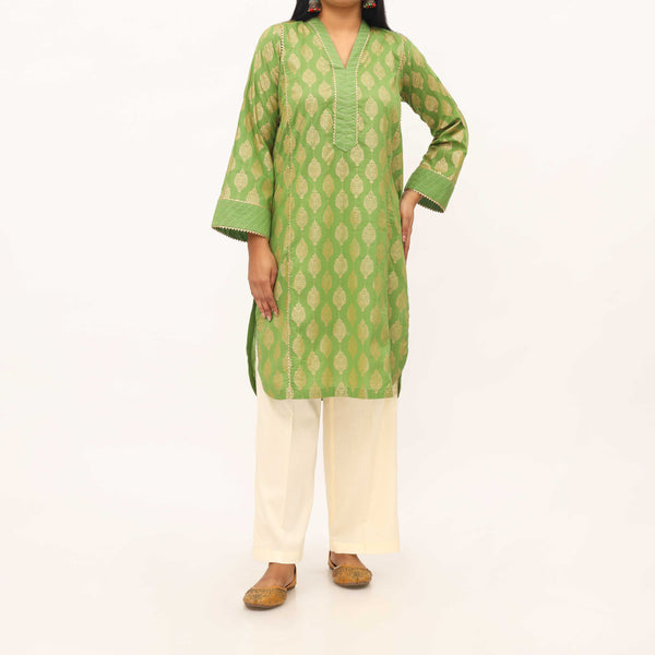 1PC- Gold Printed Lawn Shirt PS5079