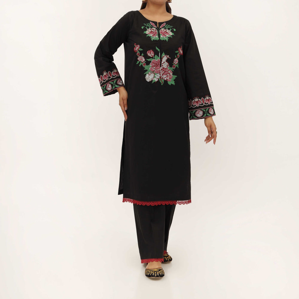2PC- Cotton Cambric Suit PS5084