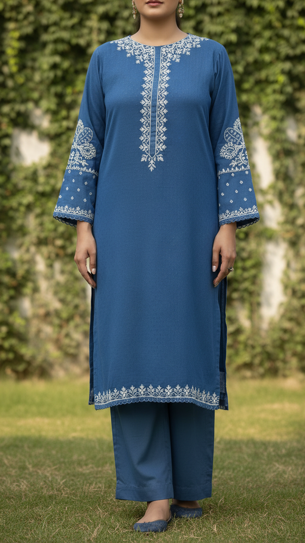 2PC- Georget Broshia Chiffon Suit PS5085