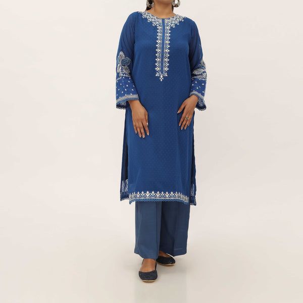 2PC- Georget Broshia Chiffon Suit PS5085