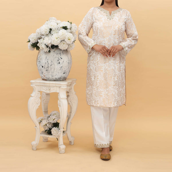 2PC-  Printed Cambric Cord Set PS5096