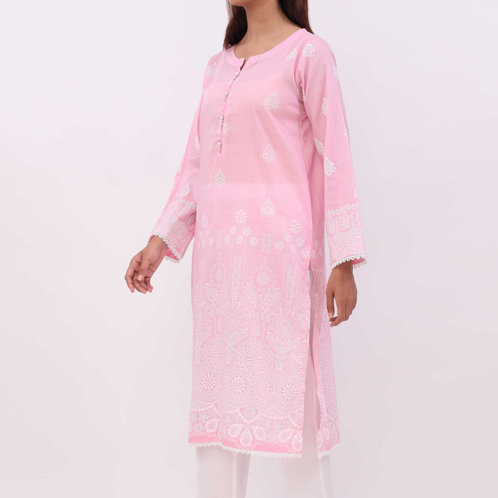 1PC- Paste Printed Lawn Shirt PS5103