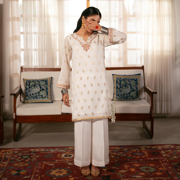 2PC- Jaquard Zari Lawn Suit PS5173